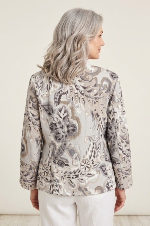 Habitat Destination Unknown Shirred Shirt Jacket - 34747 - SMOKE