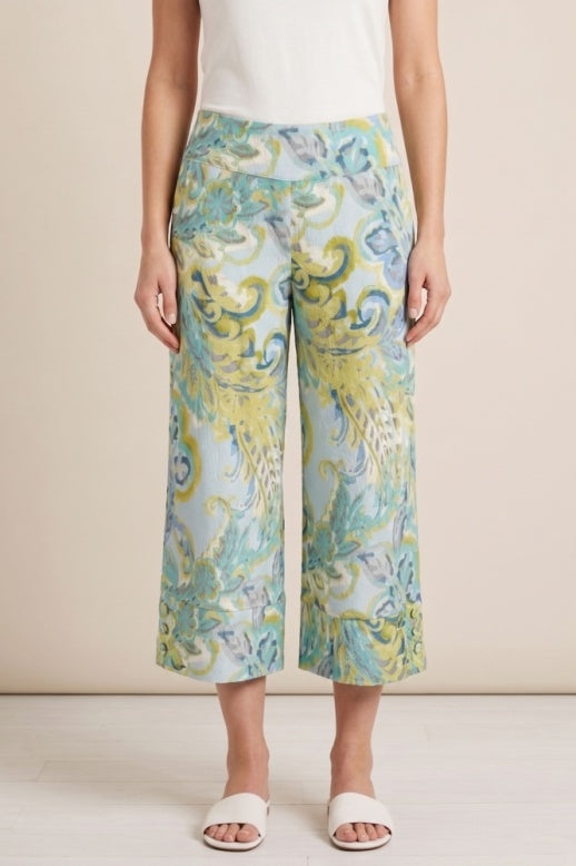 Habitat Destination Unknown Button Hem Crop Pant - 34778 - CASCADE