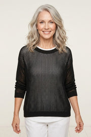 Habitat Knot a Problem Pullover Top - 84018 - BLACK