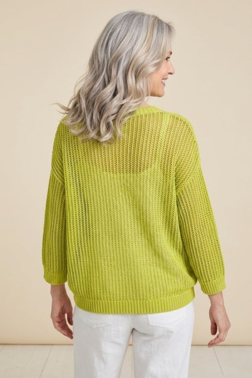 Habitat Knot a Problem Pullover Top - 84018 - KIWI