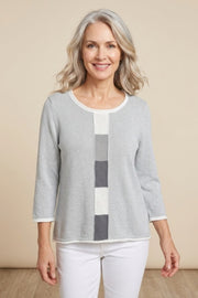 Habitat Sea You There Centerline Pullover - 89705 - SMOKE