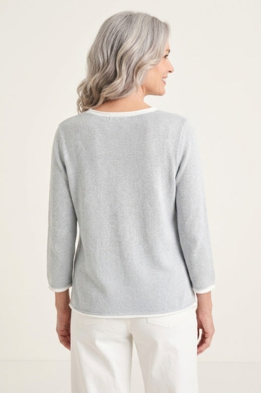 Habitat Sea You There Centerline Pullover - 89705 - SMOKE
