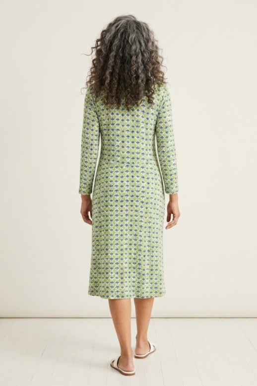 Habitat Pattern Pending Button It Up Dress - 57685 - GROTTO (NOT KIWI)