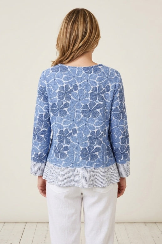 Habitat Crinkle Crepe Dream Team Flounce Pullover - 21723 - PEBBLE (NOT CASCADE)