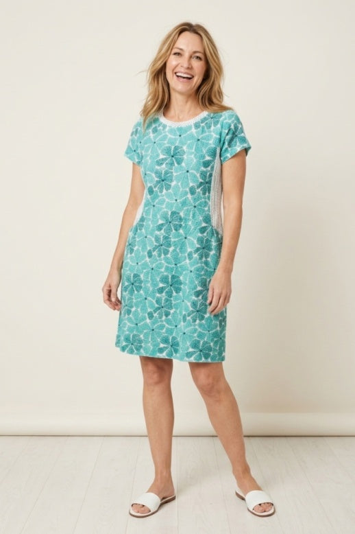 Habitat Crinkle Crepe Dream Team Astrid Dress - 21784 - REEF
