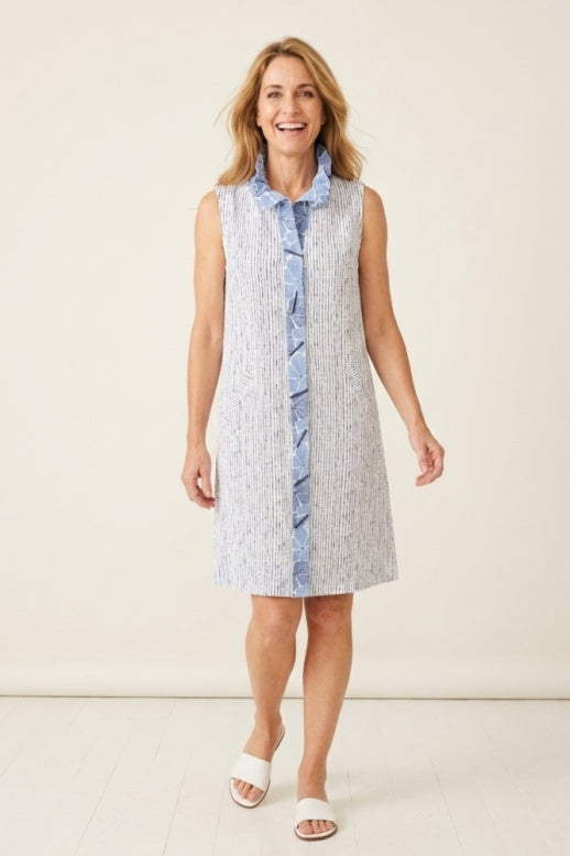 Habitat Crinkle Crepe Dream Team Maia Dress - 21786 - CASCADE