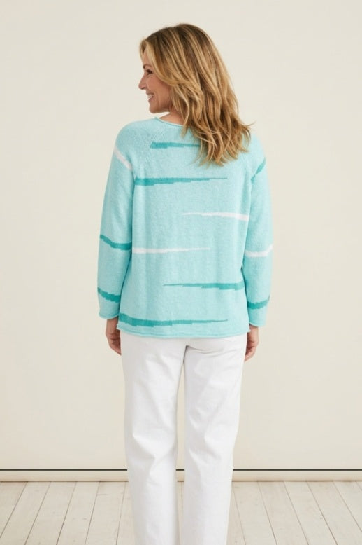 Habitat Sea You There Raglan Pullover - 89702 - REEF