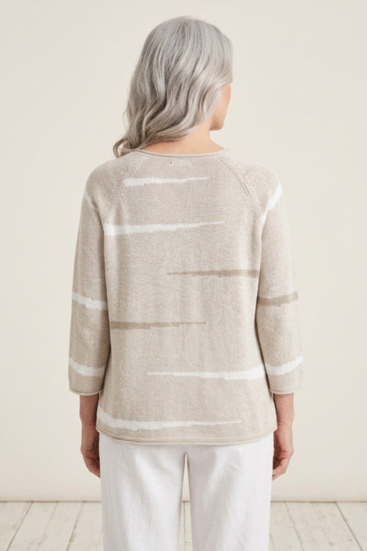 Habitat Sea You There Raglan Pullover - 89702 - ECRU
