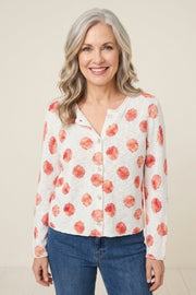 Habitat Make a Mark Cardigan - 89000 - PAPAYA