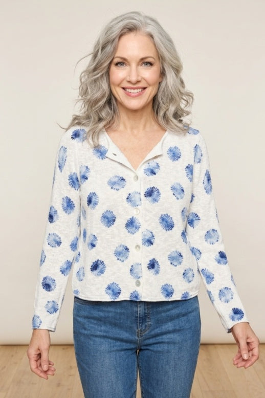 Habitat Make a Mark Cardigan - 89000 - RIVIERA