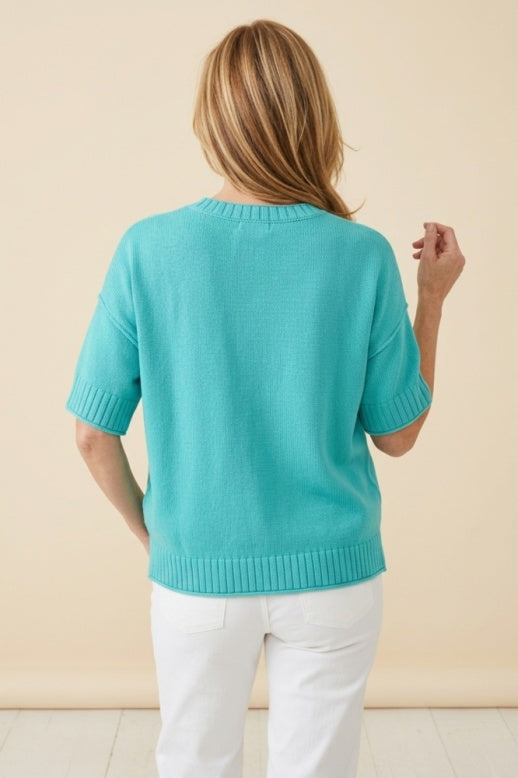Habitat Shoreside Short Sleeve Tee - 83400 - GROTTO