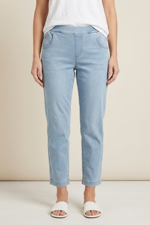 Habitat Light Weight Stretch Denim Crop Pant - 11661 - LIGHT DENIM