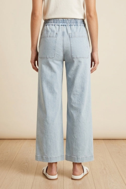 Habitat Light Weight Stretch Denim Full Length Pant - 11660 - LIGHT DENIM