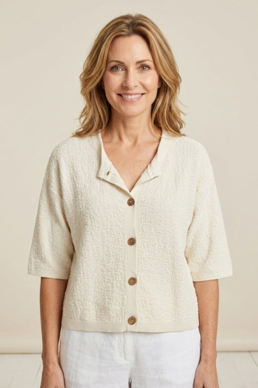 Habitat Knit Happens Cardigan - 82100 - OATMEAL