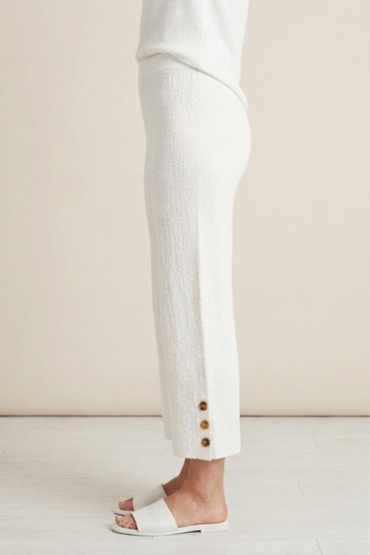 Habitat Knit Happens Button Hem Pant - 82167 - WHITE