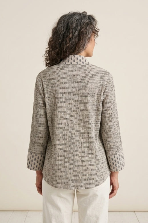 Habitat Crinkle Cotton Button Front Shirt - 48222 - SAND