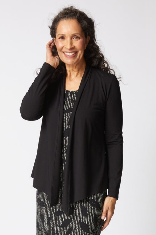Habitat Core Travel Solid Waterfall Jacket - 55931 - BLACK