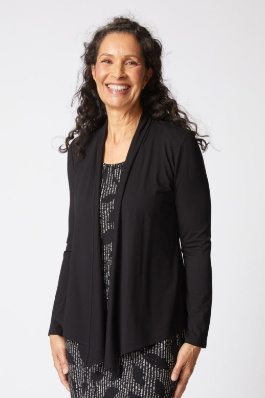 Habitat Core Travel Solid Waterfall Jacket - 55931 - BLACK