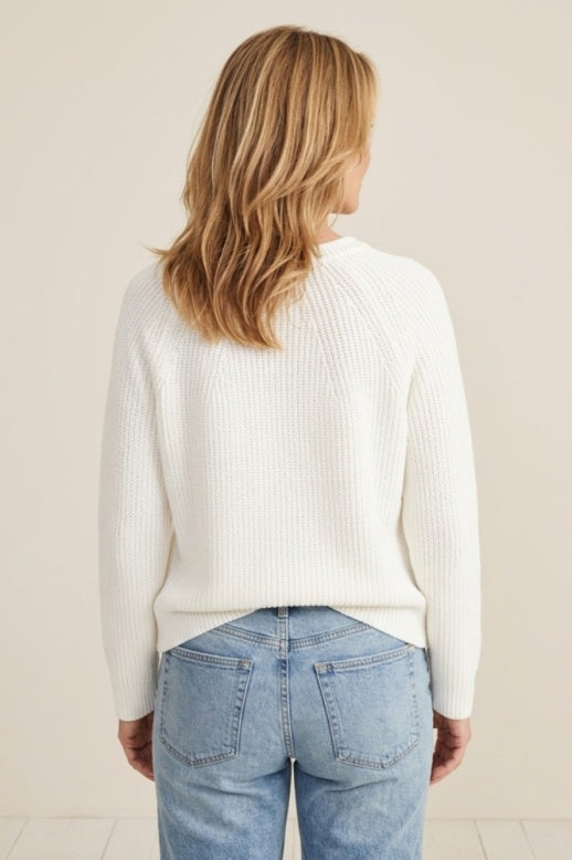 Habitat Shoreside Shaker Stitch Cardigan - 83481 - GROTTO (NOT WHITE)
