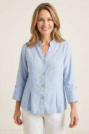 Habitat Linen Solid Tab Jacket - 41549 - CASCADE
