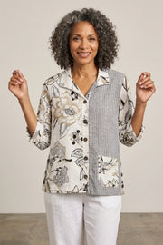 Habitat Linen Jaco-Beans Camp Shirt - 41908 - WHITE