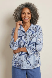 Habitat Linen Jaco-Beans Swing Shirt - 41836 - CASCADE