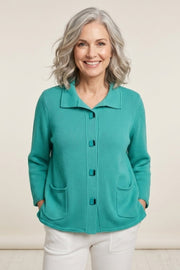 Habitat Shoreside Pleat Back Jacket - 83402 - GROTTO