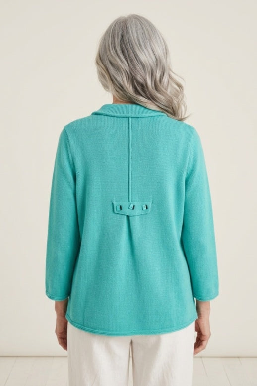 Habitat Shoreside Pleat Back Jacket - 83402 - GROTTO