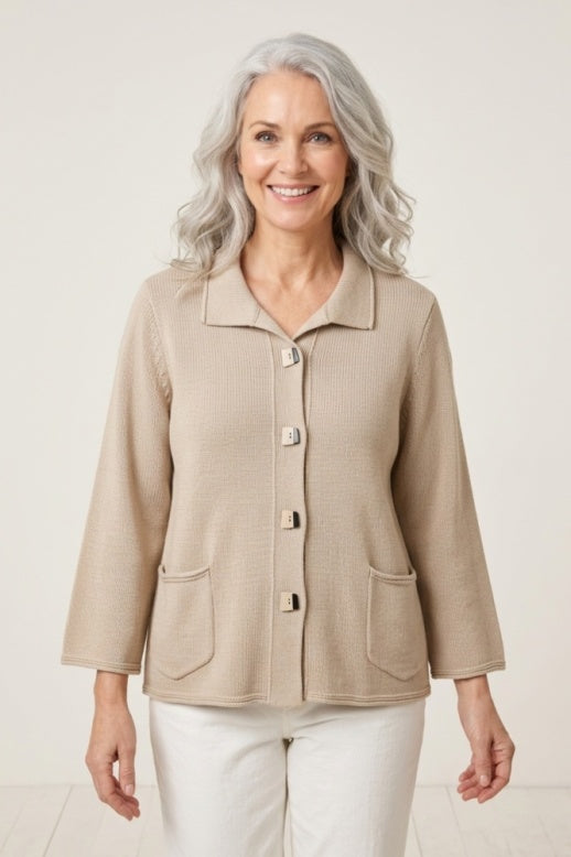 Habitat Shoreside Pleat Back Jacket - 83402 - ZINNA (NOT SAND)
