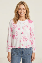 Habitat Featherweight Blooms Easy Cardigan - 80318 - GUMBALL