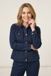 Habitat Stonewash Knits Jean Jacket - 31520 - DENIM