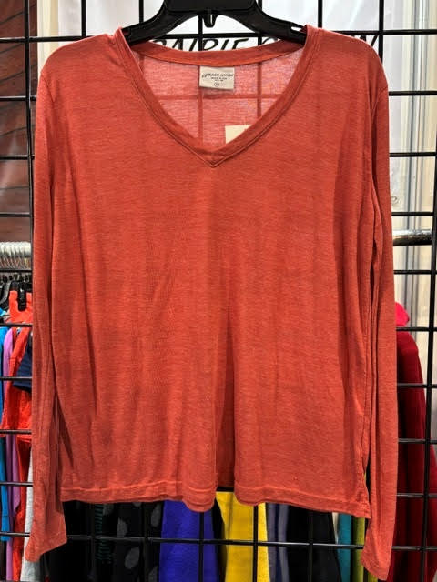 Prairie Cotton by CMC Prarie Lux V-Neck Relax Long Sleeve - LX165L