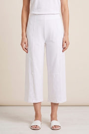 Habitat Stonewash Knits Flood Pant - 31567 - WHITE