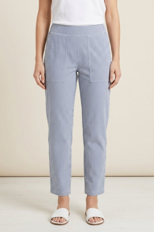 Habitat Stonewash Knits Stripes Cargo Pant - 31162 - LIGHT DENIM