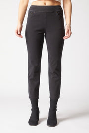 Habitat Stonewash Knits Capri Jean - 31569 - BLACK