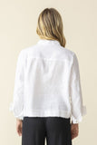 Habitat Linen Solid Summer Breeze Jacket - 41552 - WHITE