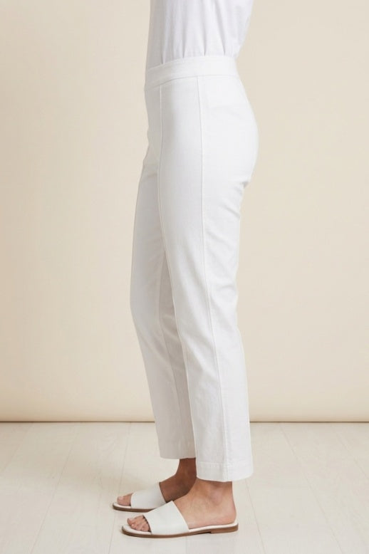 Habitat Stonewash Knits Kickflare Pant - 31560 - WHITE
