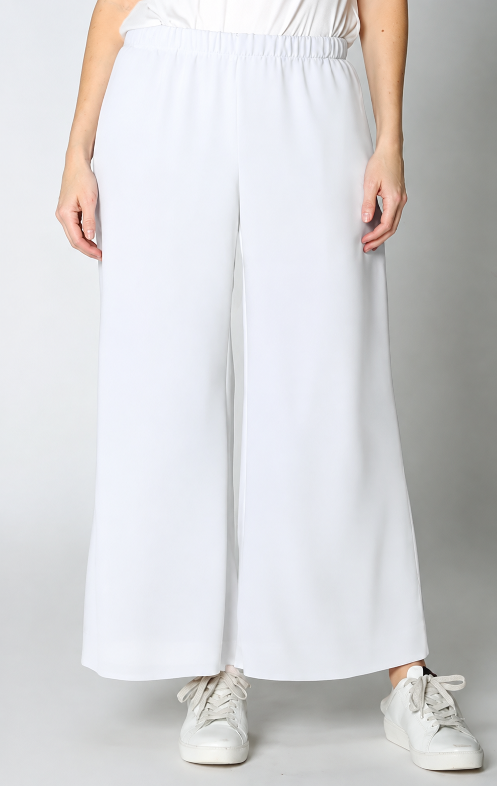 Sydney Project Winnie Wide Leg Pant - AFP8006 - WHITE