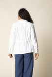 Habitat Linen Solid Flora Jacket - 41547 - WHITE