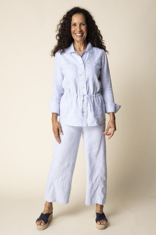 Habitat Linen Solid Flora Jacket - 41547 - NAVY (NOT CORNFLOWER)