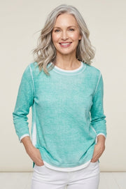Habitat Layered Looks Pullover Top - 84280 - GROTTO