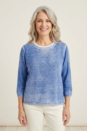 Habitat Layered Looks Pullover Top - 84280 - RIVIERA