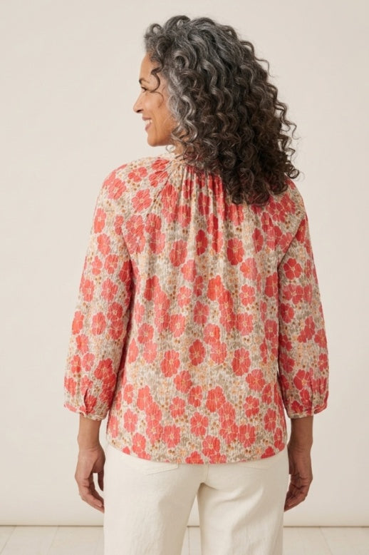 Habitat Crinkle Cotton Buttercup Darleen Shirt - 48700 - CASCADE (NOT PAPAYA)