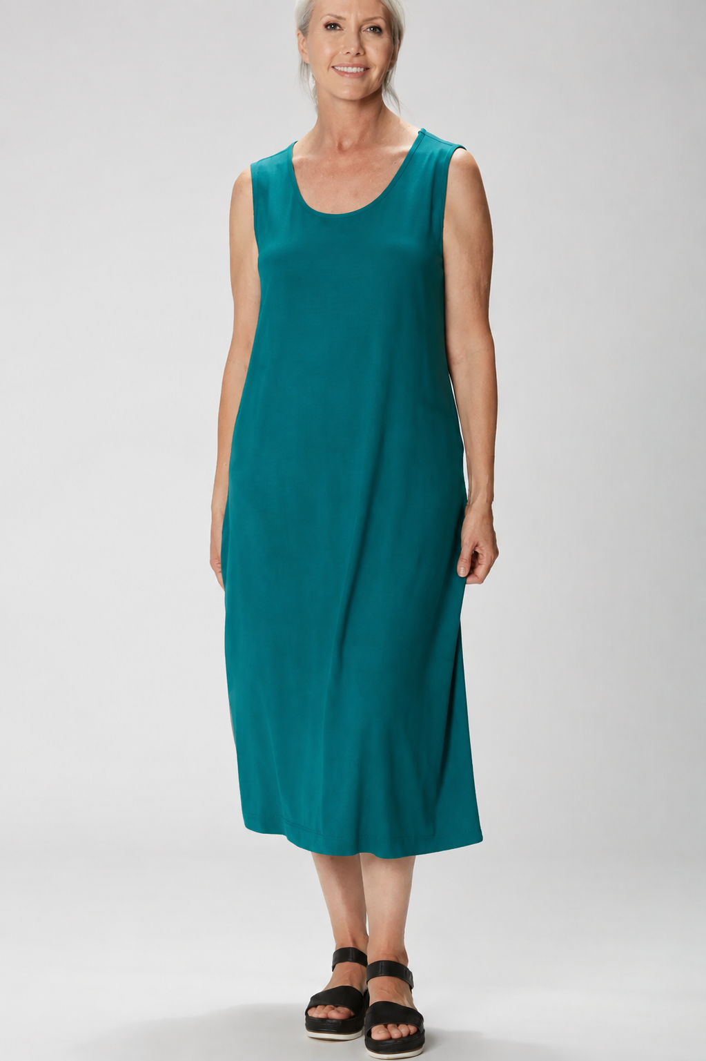 Sydney Project Darcy Tank Top Midi Dress - AFD104 - JADE