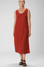 Sydney Project Darcy Tank Top Midi Dress - AFD104 - RUST