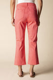 Habitat Stretch Denim Seamed Cropped Flare - 11471 - CORAL