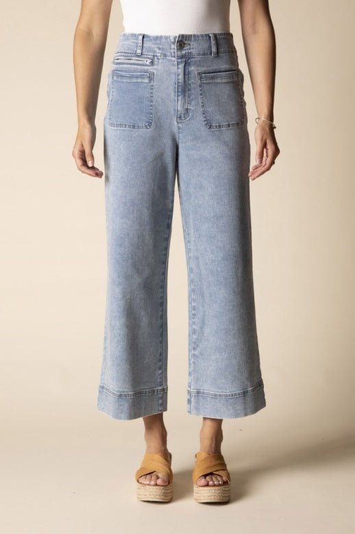 Habitat Stretch Denim Refreshed Crop Jean - 11481 - LEAF (NOT LIGHT DENIM)