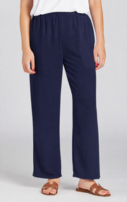 Sydney Project Stacy Air Flow Straight Leg Solid Pant - AFP108 - NAVY