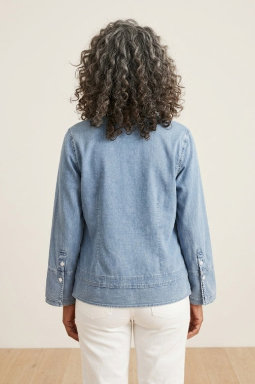 Habitat Perfect Travel Shirts Layer Shirt - 15513 - LIGHT DENIM