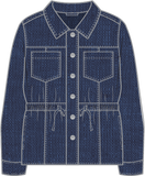 Habitat Linen Solid Flora Jacket - 41547 - NAVY (NOT CORNFLOWER)